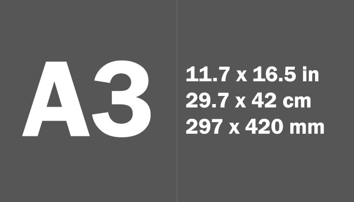 A3 Size in CM - A Paper Sizes