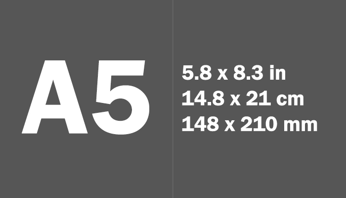 A5 Size in CM - A Paper Sizes